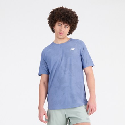 New Balance Q Speed Jacquard T-Shirt - Men's 4