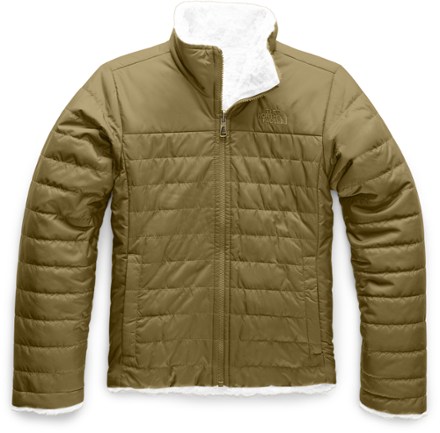 The North Face Reversible Mossbud Swirl Fleece Jacket - Girls