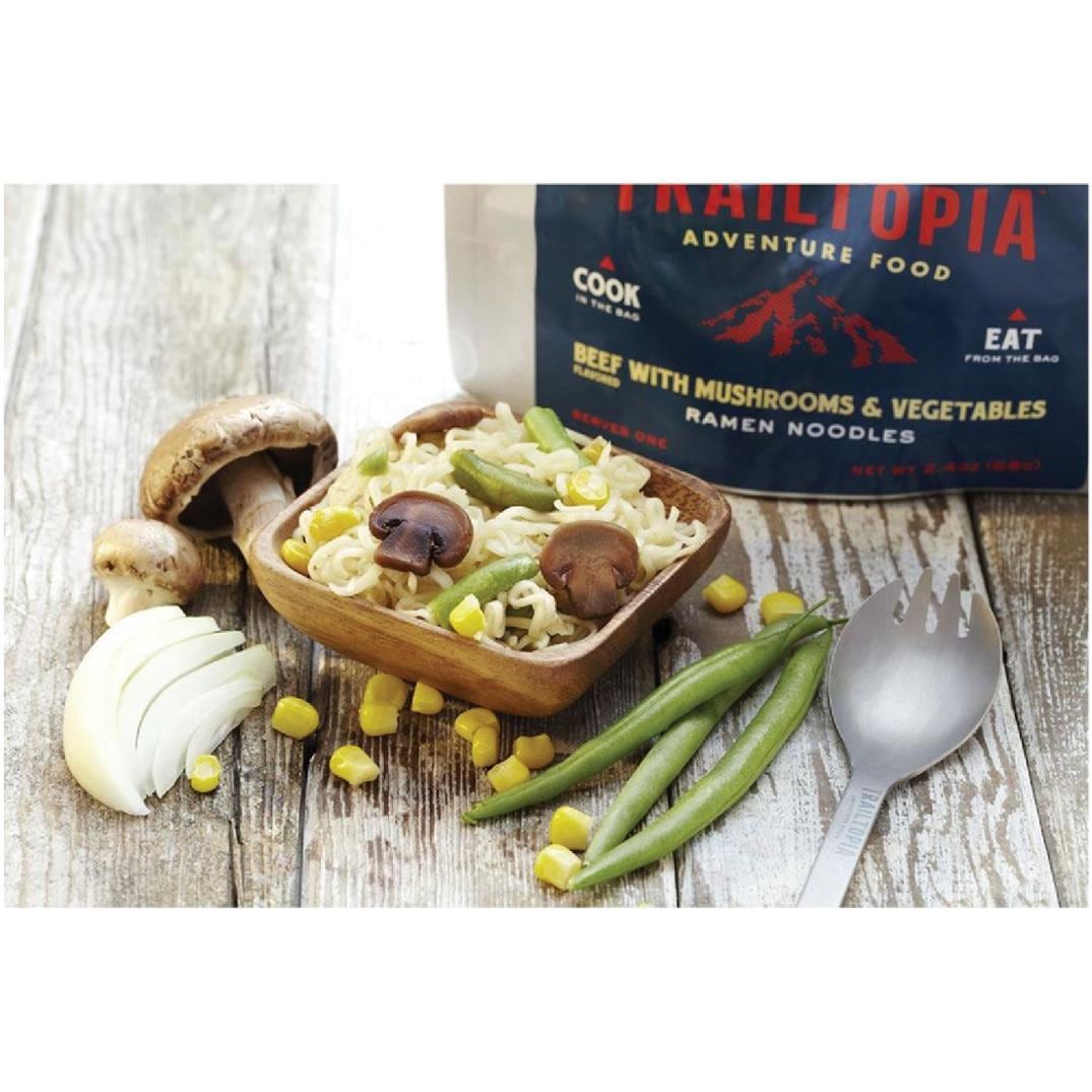 Location Image for Ramen Noodles with Beef Flavor and Mushrooms and Vegetables - 1 Serving