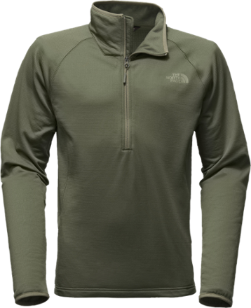 north face men's half zip