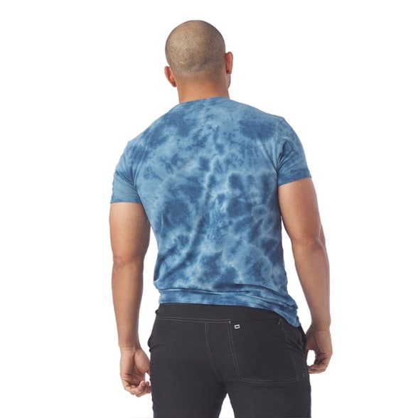 On Body Image of color Denim Blue Tie Dye
