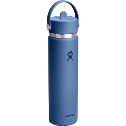 Hydro Flask Wide-Mouth Vacuum Water Bottle with Flex Straw Cap - 24 fl. oz. 1