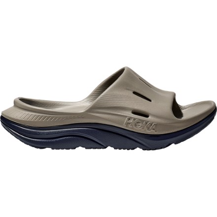 HOKA ORA Recovery 3 Slides Gray 10 Mens/12 Womens