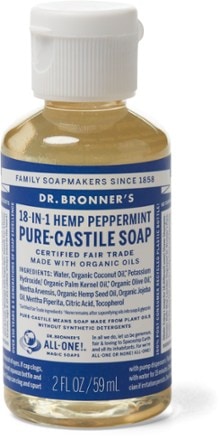 Dr. Bronner's Organic Liquid Soap - Travel Size 1