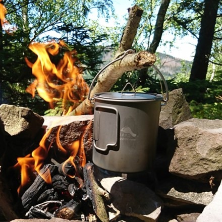 TOAKS Titanium 750 ml Pot with Bail Handle 7