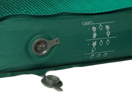 NEMO Roamer Sleeping Pad - XL Wide Air valve (Teal)