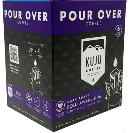 Kuju Coffee Single-Serve Pour Over Coffee - Package of 6 1
