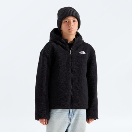 The North Face Reversible Shasta Full-Zip Hooded Insulated Jacket - Boys' 4