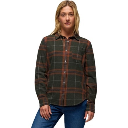 prAna Golden Canyon Flannel Shirt - Women's 1