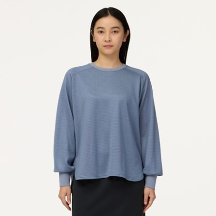 Snow Peak Fusion Grid Long-Sleeve Pullover - Women's 1