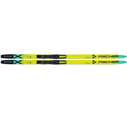 Fischer Sprint Crown Cross-Country Skis with TURNAMIC Bindings - Kids' 0