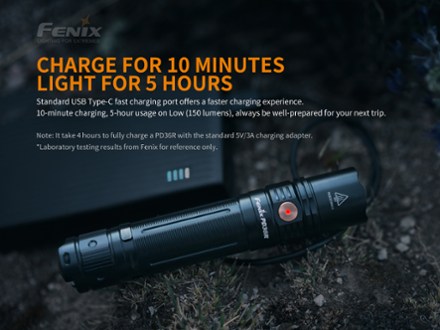 Fenix PD36R Rechargeable Flashlight 4