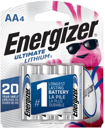 Energizer Ultimate Lithium AA Batteries - Package of 4 0