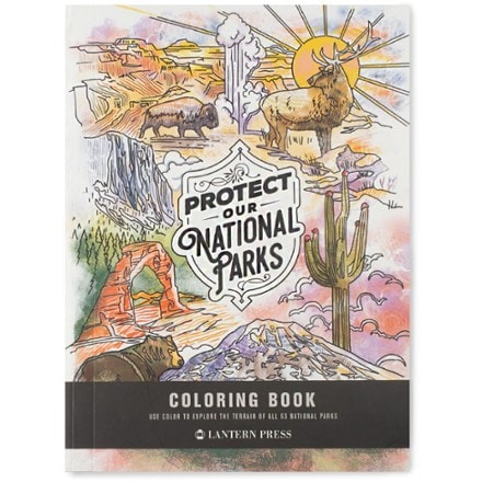 Lantern Press Protect Our National Parks Coloring Book 0