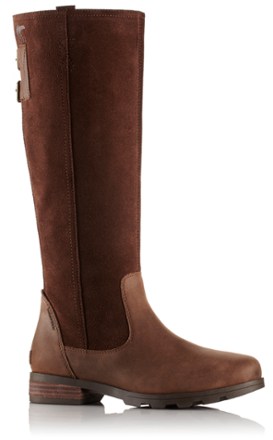 emelie leather tall boots