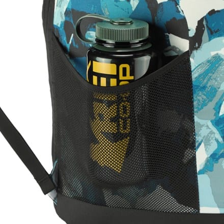 REI Co-op Powderbound Boot Pack Water bottle pocket (Water bottle sold separately)