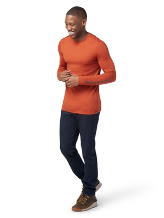 Smartwool Merino Sport Logo Long-Sleeve Graphic T-Shirt - Men's 3
