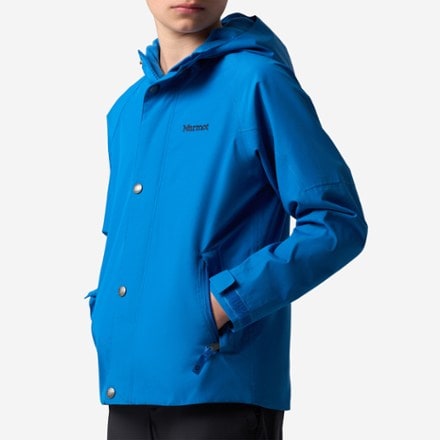 Marmot Cascade Fleece-Lined Rain Jacket - Kids' 7