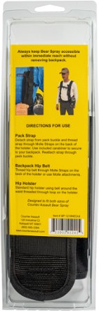Counter Assault Backpacker / Cross Draw Neoprene Bear Spray Holster 5