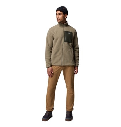 Columbia Jasper Ridge Pebbled Full-Zip Fleece Jacket - Men's 2