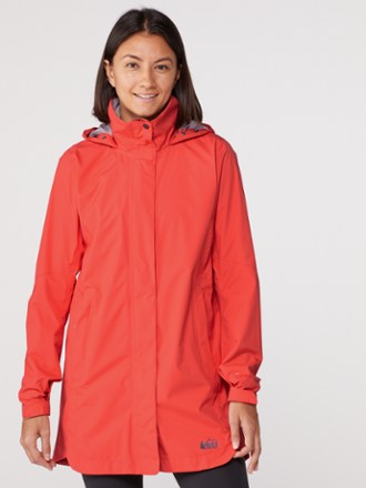 REI Co-op Rainier Long Line Rain Jacket - Women's 1