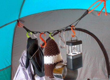 In use in tent