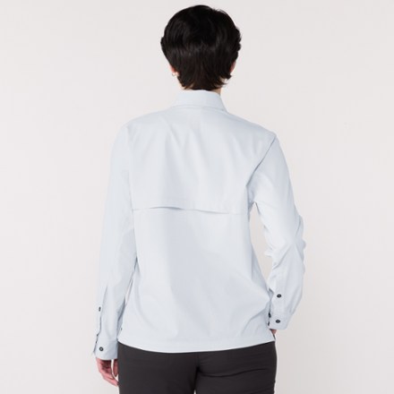 ★THE NORTH FACE★ Women's Velia Cover Up T-Shirt WHITE NT7U THE NORTH FACE Women's Velia Long Sleeve Cover Up T- (THE
