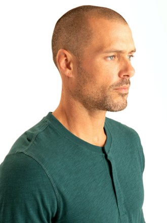 Threads 4 Thought Leeroy Long-Sleeve Slub Henley Shirt - Men's 3