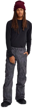 burton men's cargo snow pant regular fit