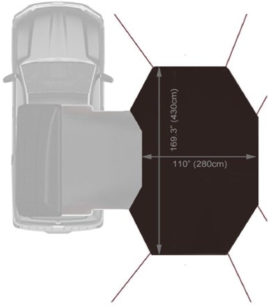 iKamper Awning - Skycamp 2.0/Skycamp 2X/X-Cover 4