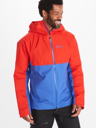 Marmot PreCip Eco Jacket F22, Giacca Antipioggia Rigida, Antivento