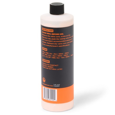 Orange Seal Endurance Tubeless Tire Sealant Refill – 8oz Bottle, Part #60813