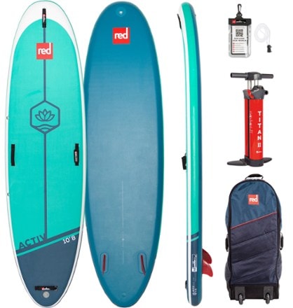 Red Paddle Co Activ Inflatable Stand Up Paddle Board - 10'8" 0