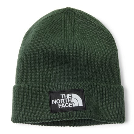 The North Face Logo Box Cuffed Beanie 0