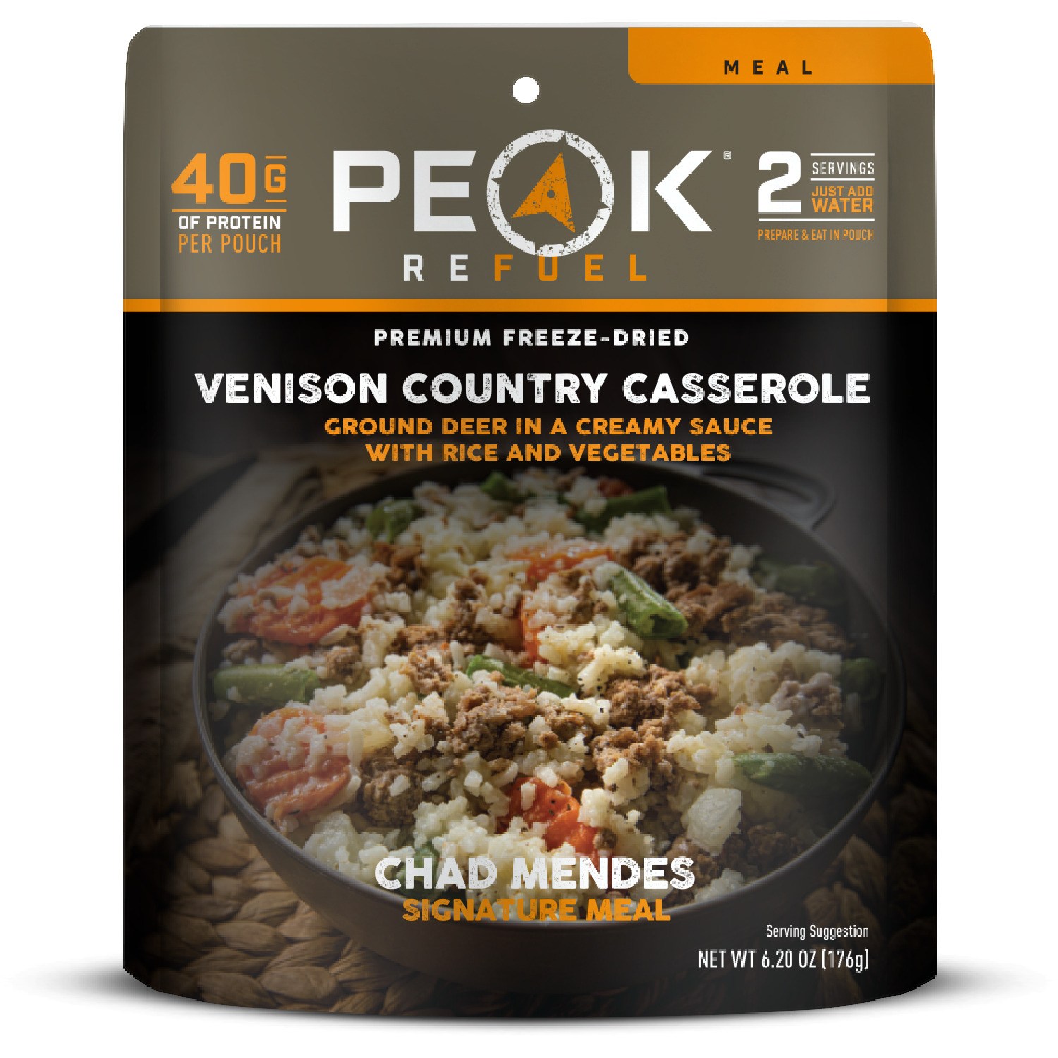 Venison Country Casserole - 2 Servings
