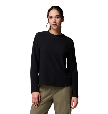 Columbia Brea Falls Grid Crew Long-Sleeve Shirt - Women's 0
