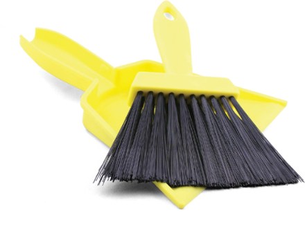 dustpan & brush, mini beechwood - Whisk