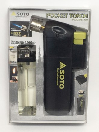 Soto Pocket Torch with Refillable Lighter 10