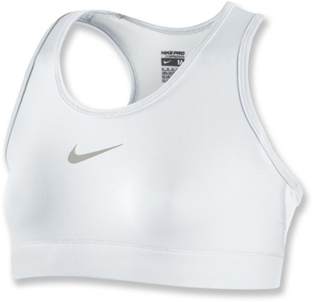 girls white nike sports bra