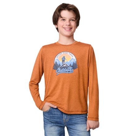 Free Country Long-Sleeve Graphic T-Shirt - Kids' 0
