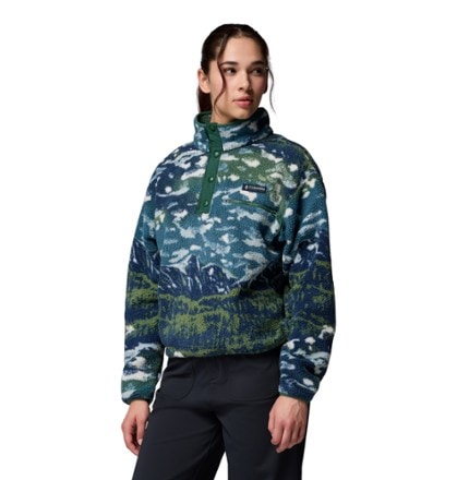 Columbia Helvetia II Cropped Half-Snap Fleece Pullover - Women's 3