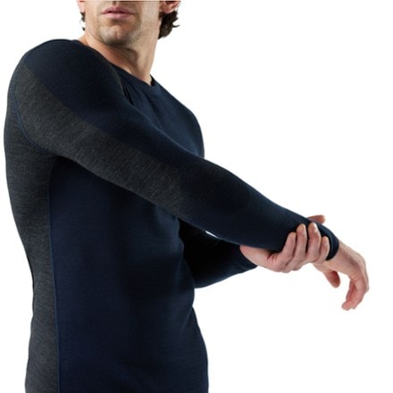 Smartwool Intraknit Thermal Merino Colorblock Crew Base Layer Top - Men's 4
