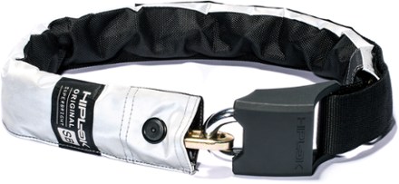 Hiplok Original Silver High Security Wearable Chain Lock 0