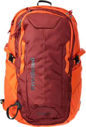 orange patagonia backpack