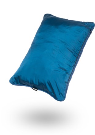 Blue Rumpl stuffable camp pillow