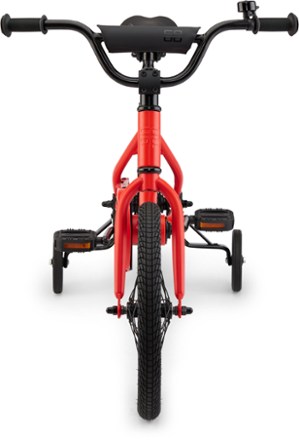 Co-op Cycles REV 16 Kids' Bike Front view (Red Spark)