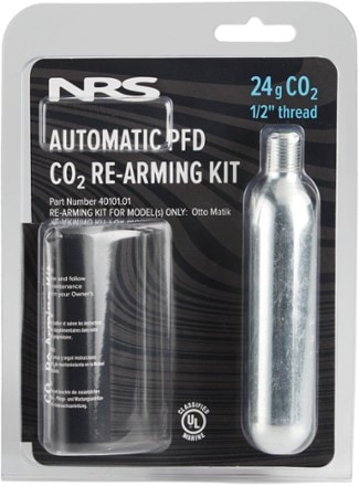 NRS Automatic PFD CO2 Rearming Kit with Pill - 24 g 1