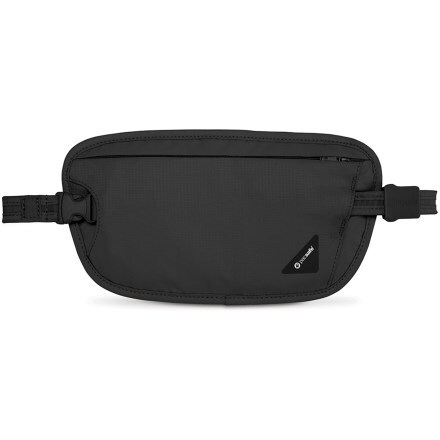 CrosFace Universal Waist Pack - Water Resistant, One Size Fits All | Secure Pockets For Phone, Keys, Cards