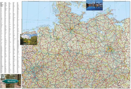 National Geographic Germany Adventure Travel Map 1