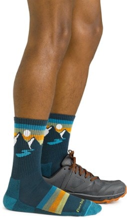 Darn Tough Sunset Ridge Micro Crew Lightweight Hiking Socks - Men's 3
